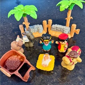 Fisher Price Little People Nativity Replacement Lot of 9
Pieces